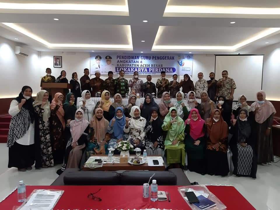 Wakili Bupati Aceh Besar Sekda  Buka Lokakarya Perdana Guru Penggerak